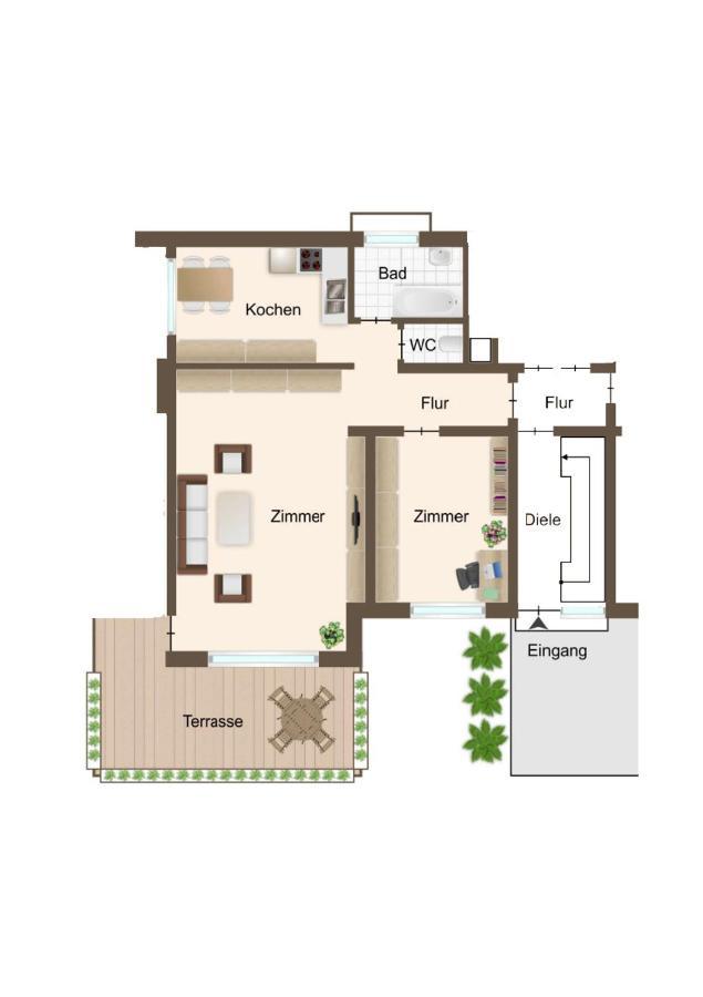 Апартаменти Haus Am Oelberg Karsau Екстер'єр фото